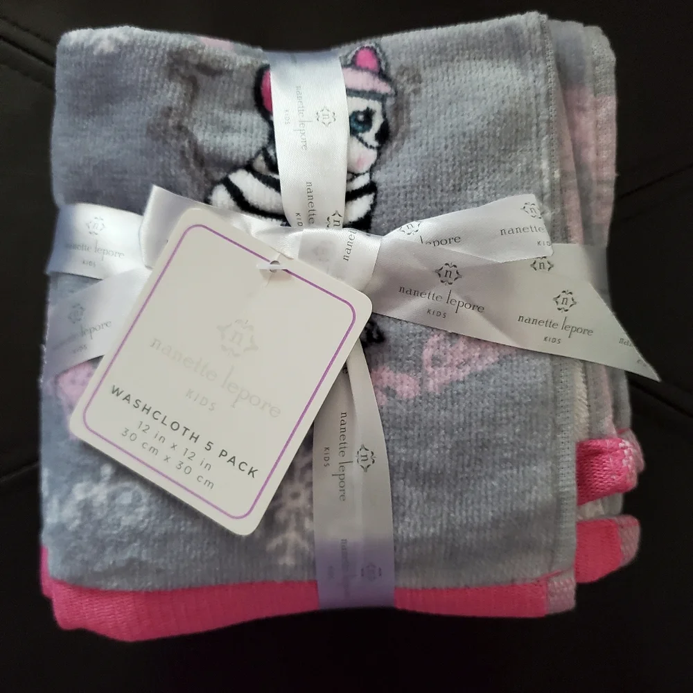 Nanette Lepore Kids Washcloths